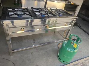 Stainless Three Burner
