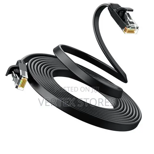 UGREEN NW102 Cat 6 U/Utp Lan Flat Cable 10m Black