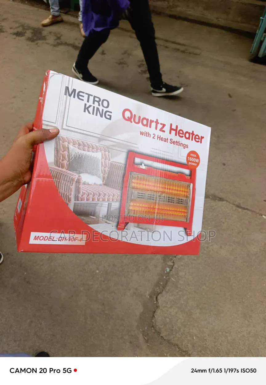 1600w New Room Heater With Two Adjustable Heat Levels