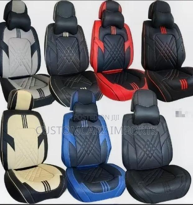 Executive Nappa Genuine Leather Car Seat Covers 5-Seater – Premium