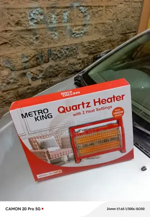 1 Halogen Room Heater 800w and 1600watts