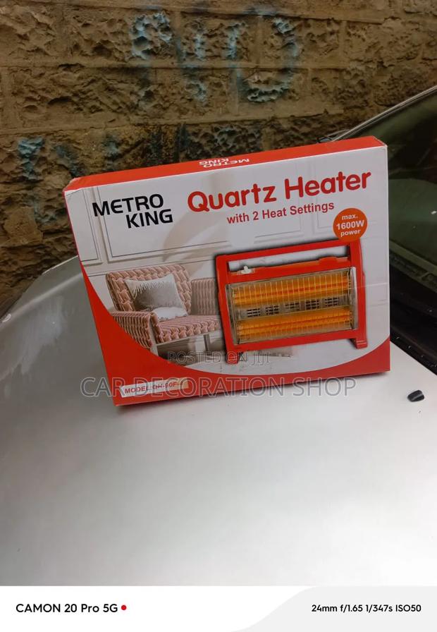 1 Halogen Room Heater 800w and 1600watts