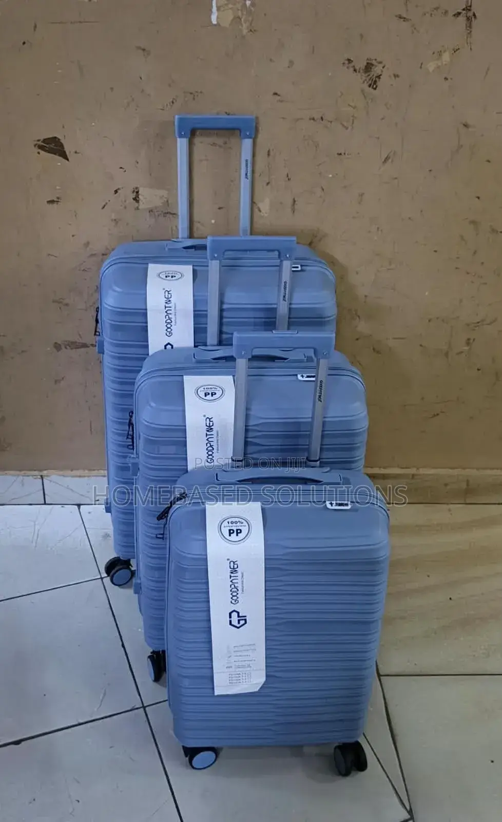 3-in-1 Unbreakable Rubber Suitcase
