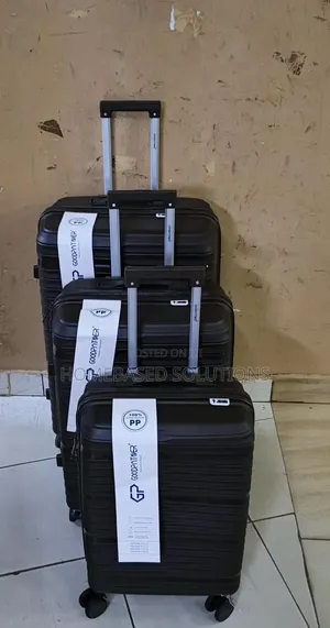 3-in-1 Unbreakable Rubber Suitcase