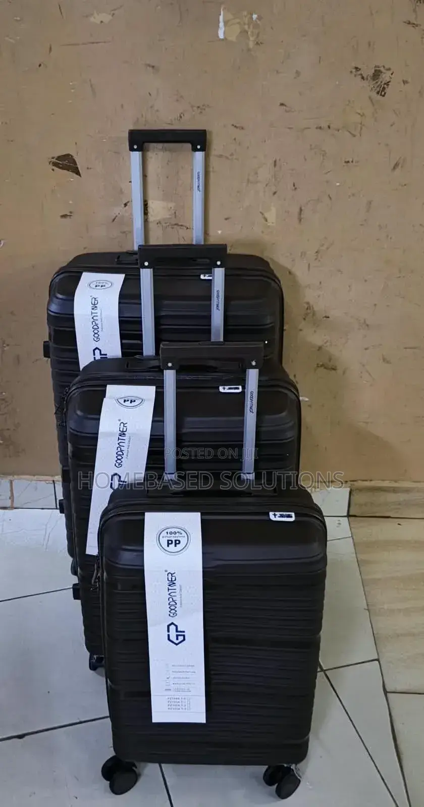 3-in-1 Unbreakable Rubber Suitcase