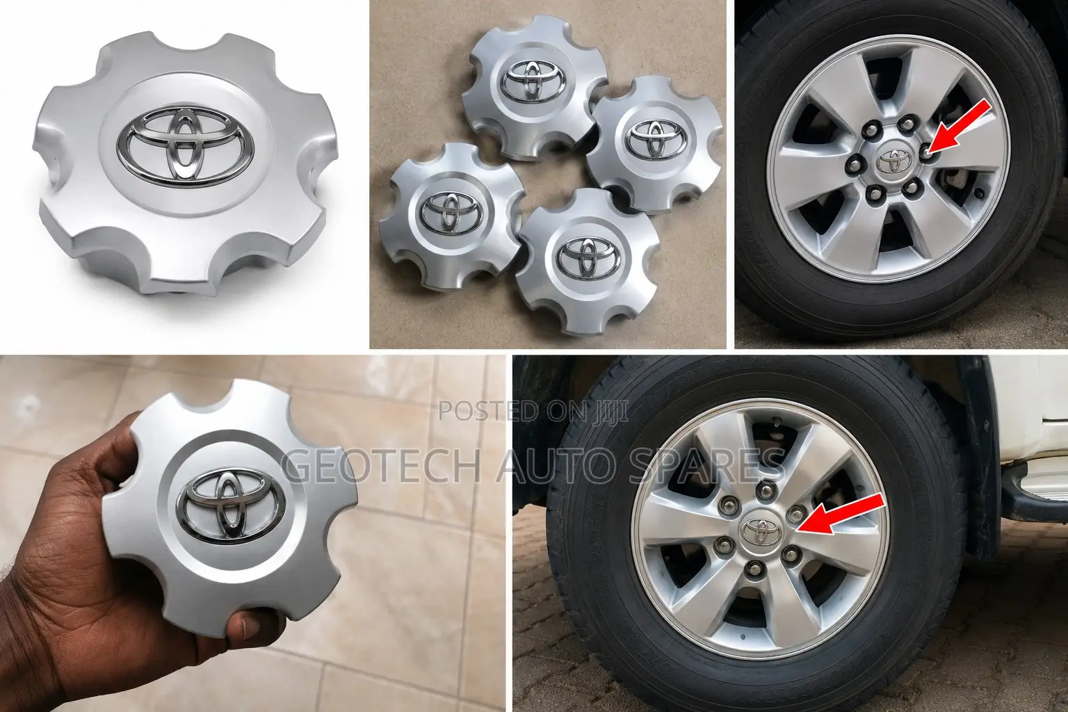 Toyota Hilux Vigo Wheel Caps Centre Rim Hub Covers Replacement