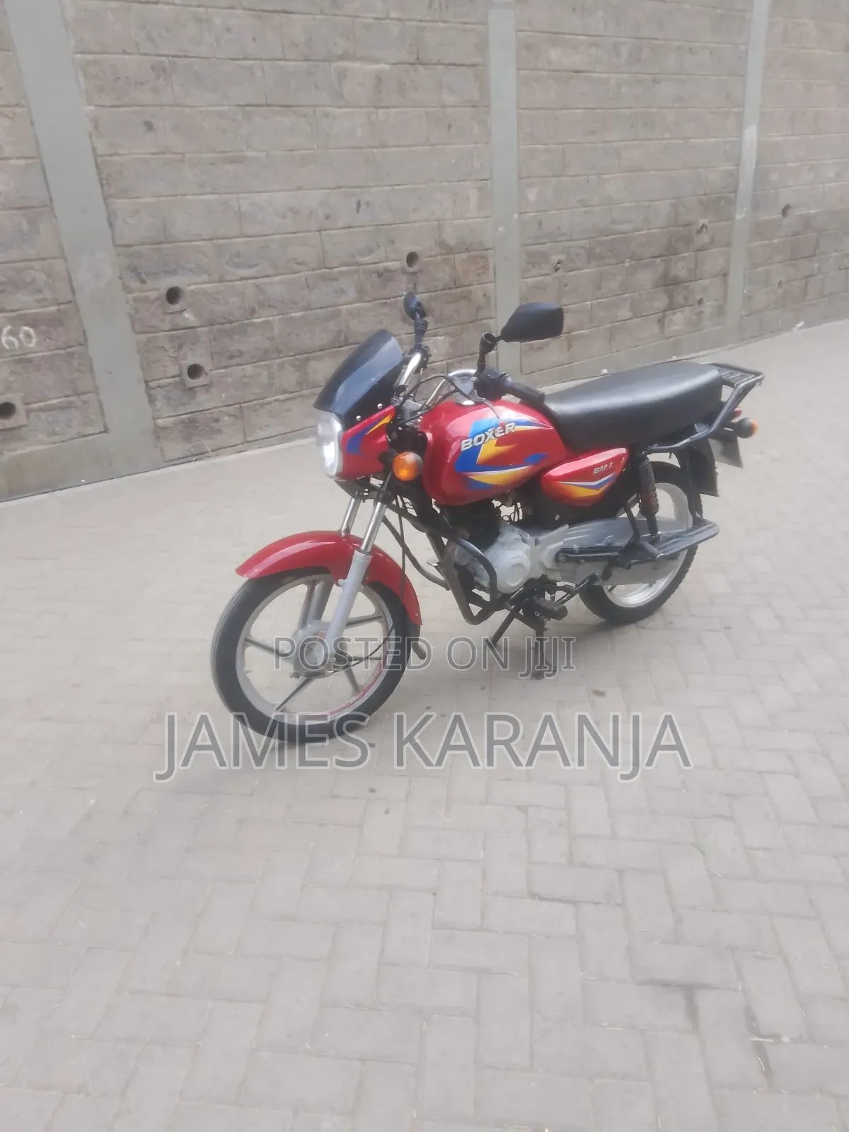 Bajaj Boxer 125 2022 Red
