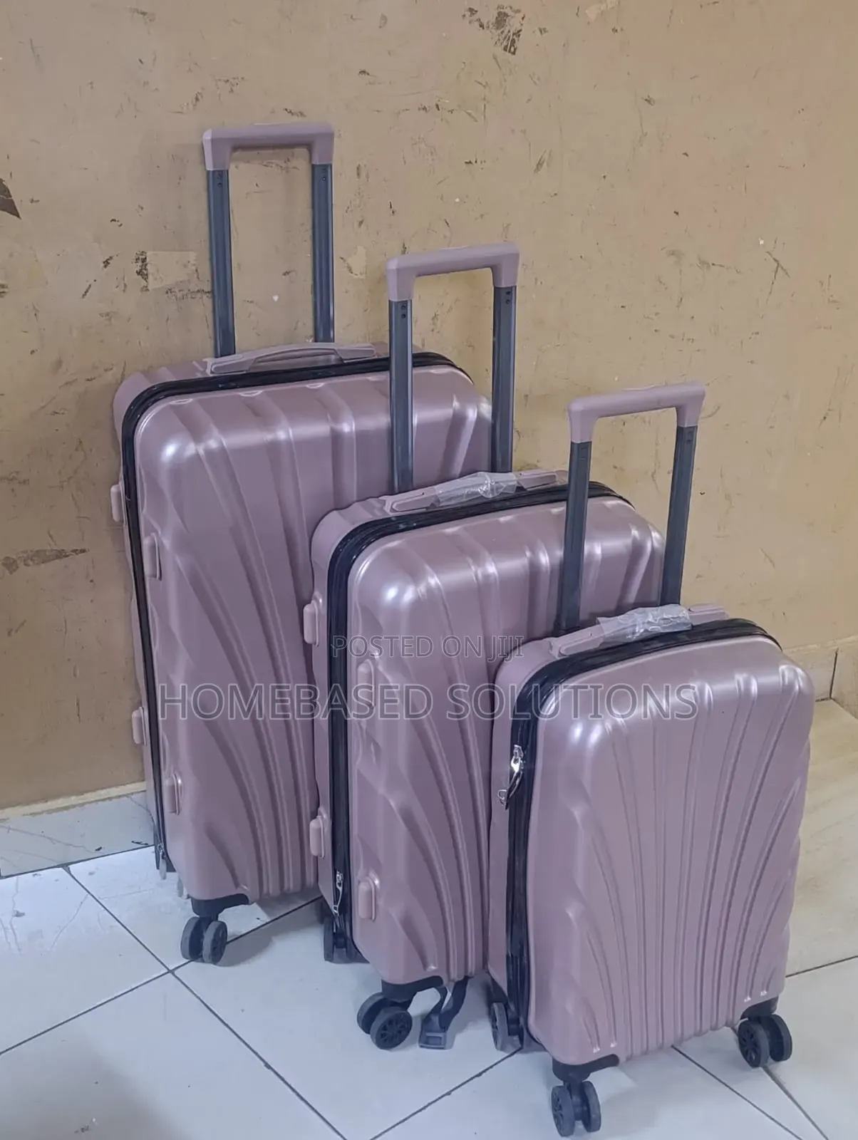 3 -in -1 Luxurious Fibre Suit Cases