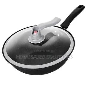 Wok Pan 
-32 Cm Diameter  With Lid
