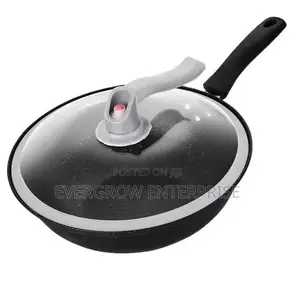 Wok Pan 
-32 Cm Diameter  With Lid