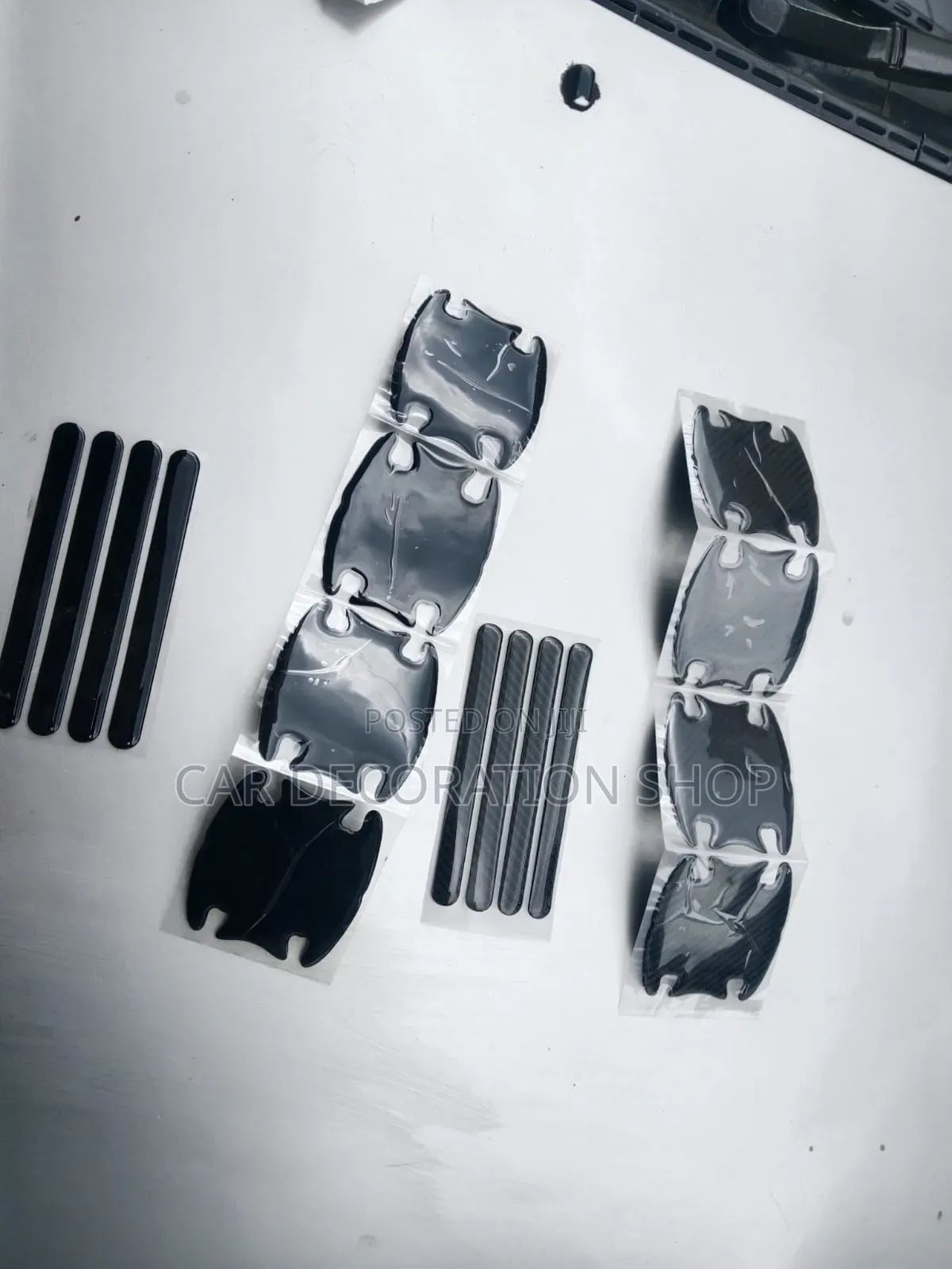 8pc Set Car Handle Bowl Stickers Protect Paint Around Door Handle