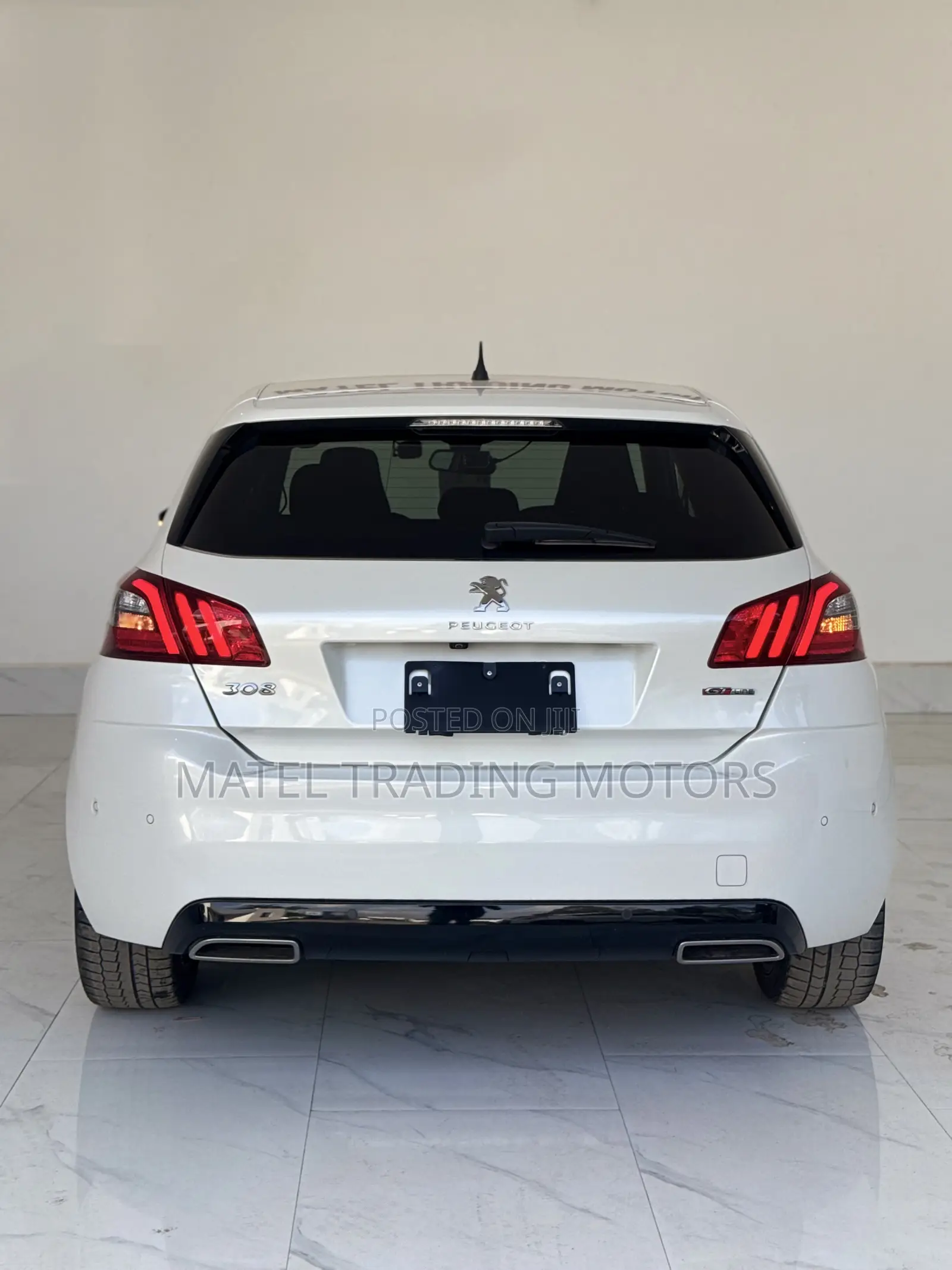 Peugeot 308 2019 White