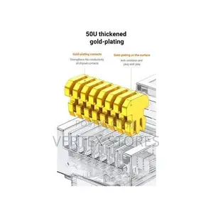 UGREEN NW111 Cat 6 Shielded Crystal Head 100 Pack