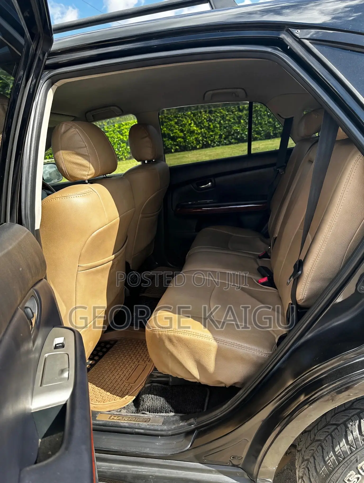 Toyota Harrier 2012 Black