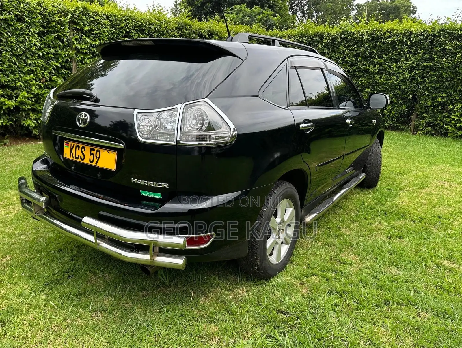 Toyota Harrier 2012 Black