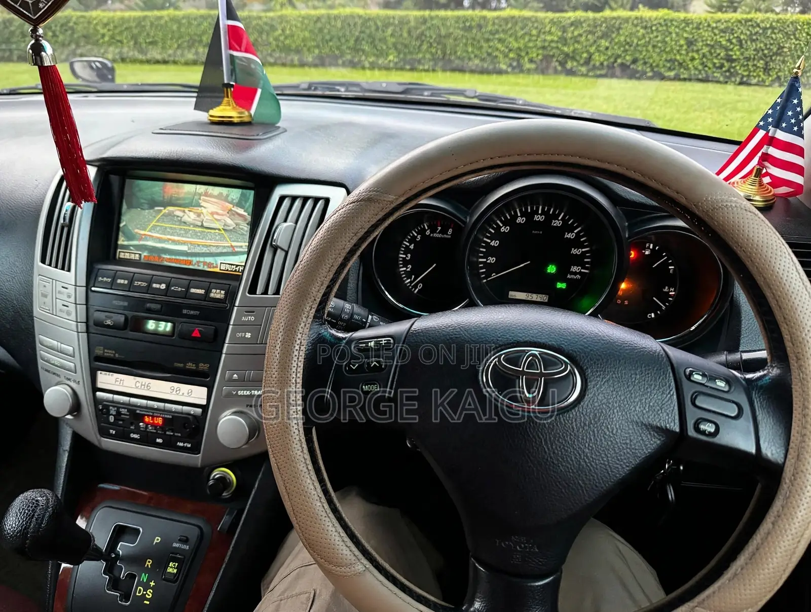 Toyota Harrier 2012 Black