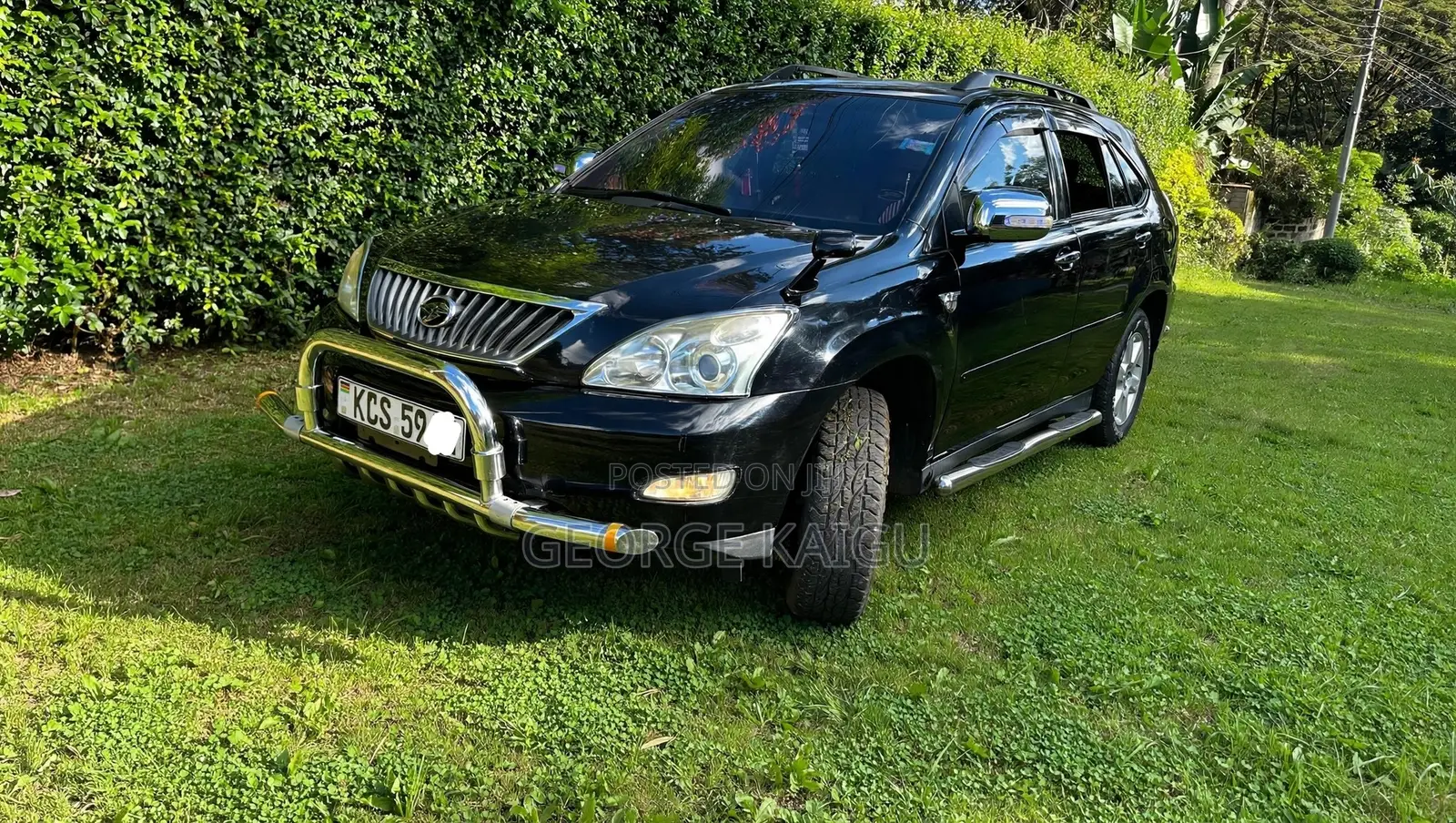 Toyota Harrier 2012 Black