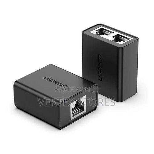 UGREEN CM210 RJ45 Splitter Adapter 2 Pack (Black) - main view