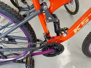 Hardtail Mountain Bike (Front Suspension, No Rear Suspension Visible)