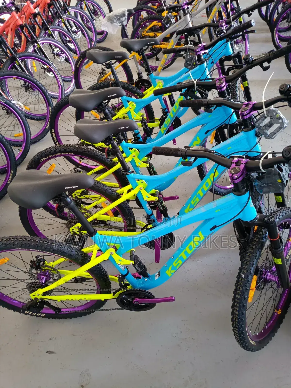 Hardtail Mountain Bike (Front Suspension, No Rear Suspension Visible)