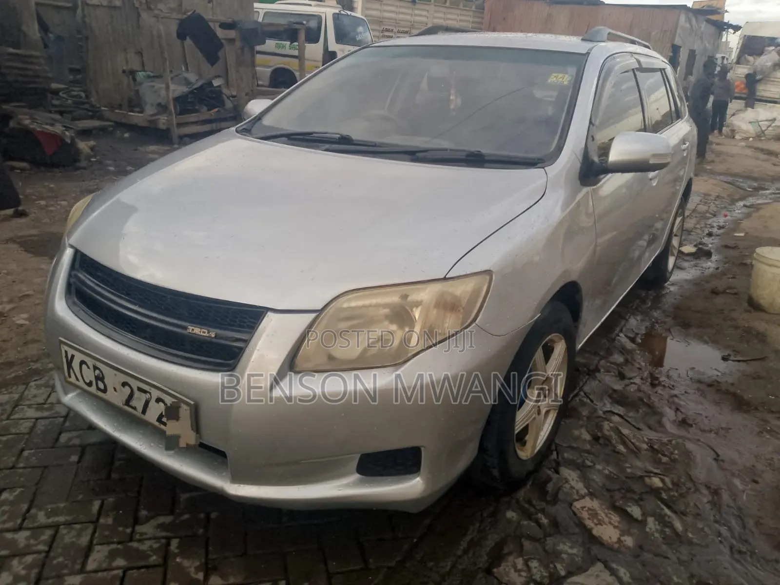 Toyota Corolla Fielder 2008 Silver
