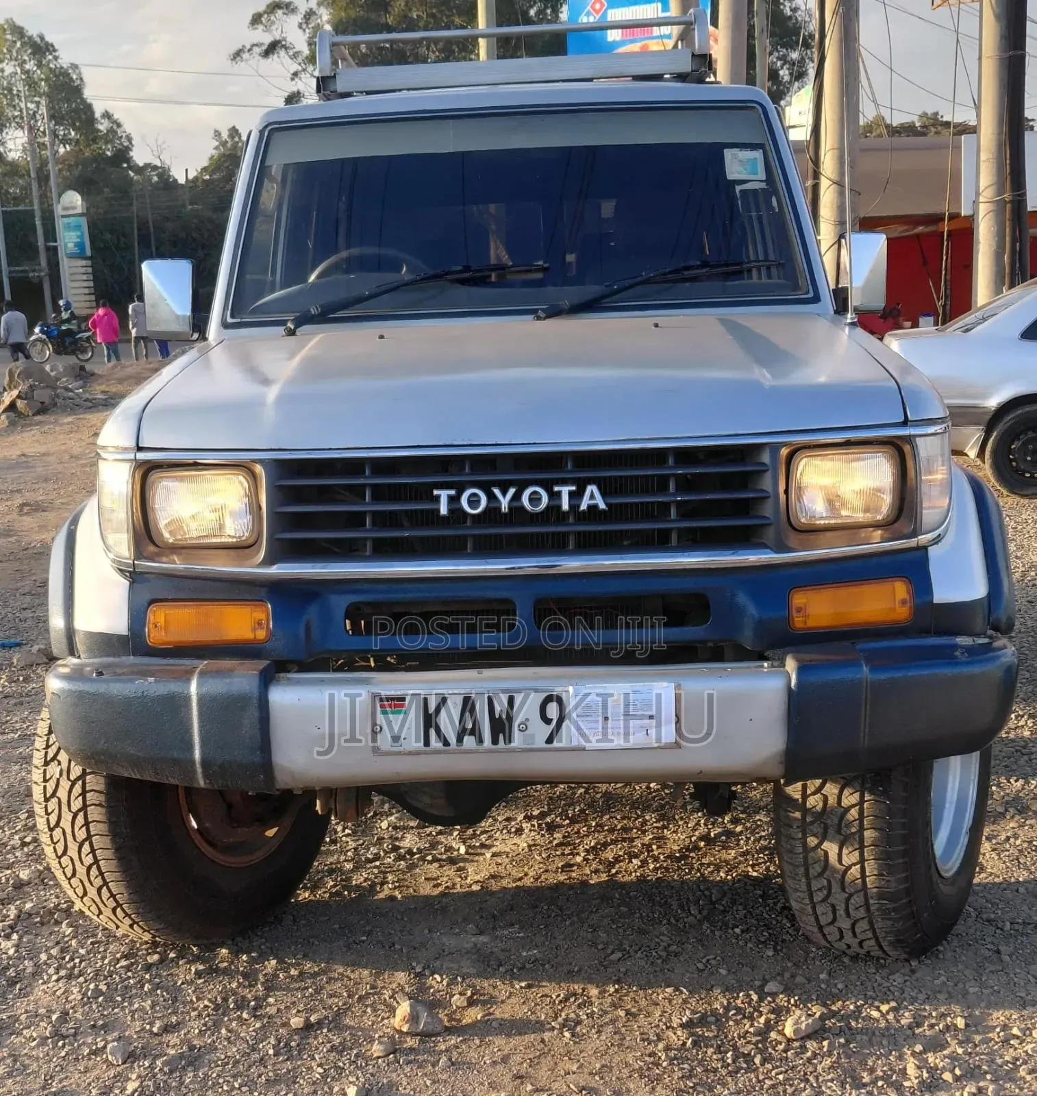 Toyota Land Cruiser 2002 Silver