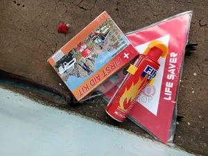 3in1 Pack Safety Kit With First Aid Kit for Minor Injuries Emergencies