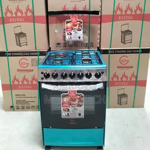 60*65 Eurochef Free Standing 3 Gas Burner + 1 Electric Cooker