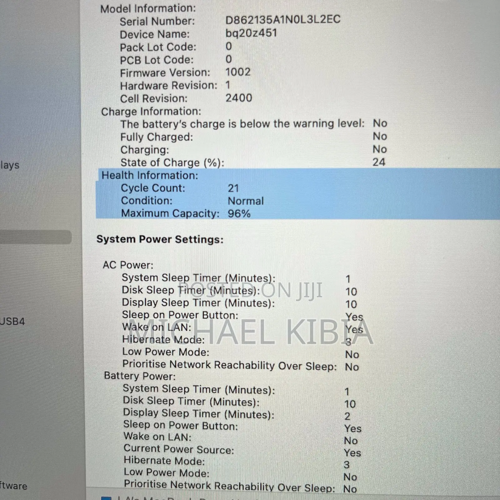 Laptop Apple MacBook Pro 2020 8GB Apple M2 SSD 256GB