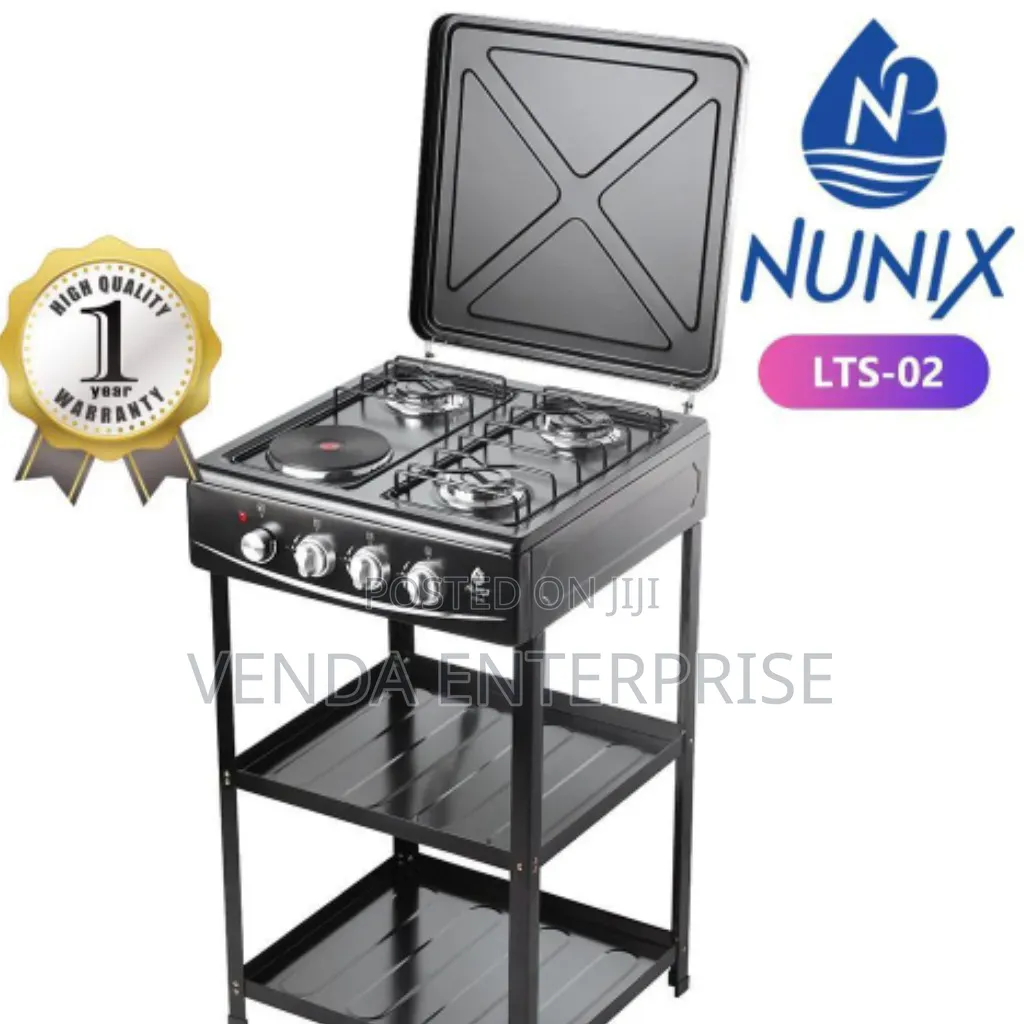 Burner Cooker With Shelf
