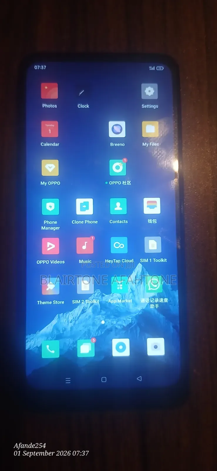 Oppo Reno 2 128 GB Graphite