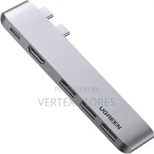 UGREEN CM251 5-in-2 USB-C Hub for MacBook - Space Gray