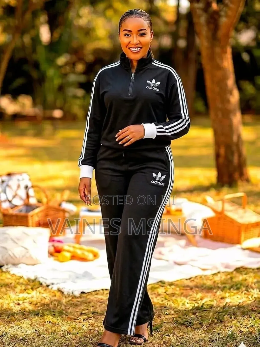 Trendy 2pc Ladies Tracksuit