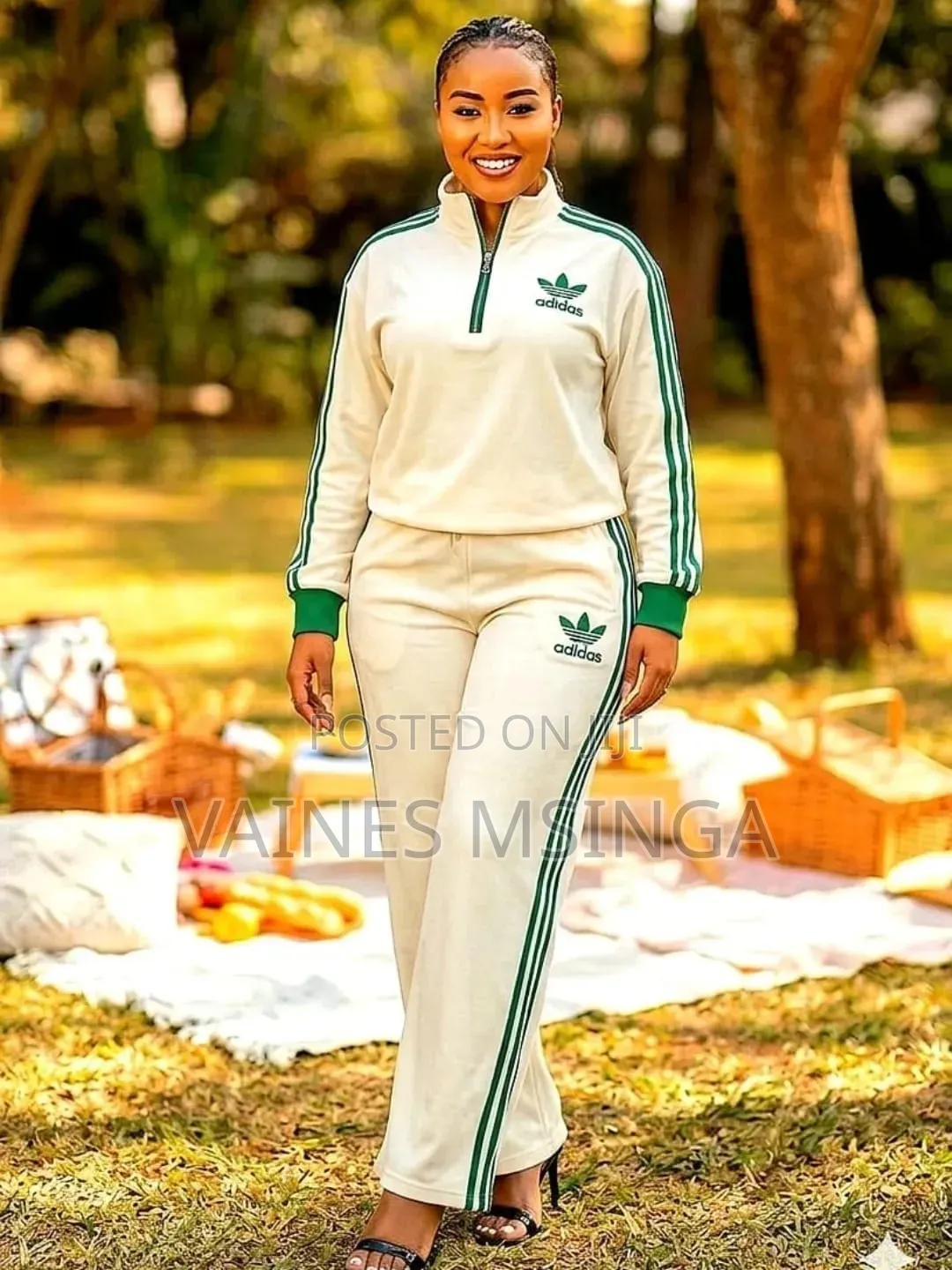 Trendy 2pc Ladies Tracksuit