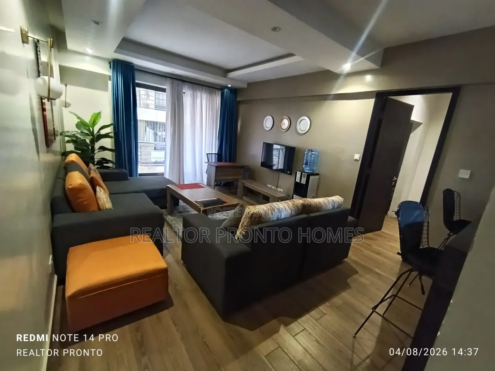 1bdrm Apartment in Kilimani, Hurlingham for rent