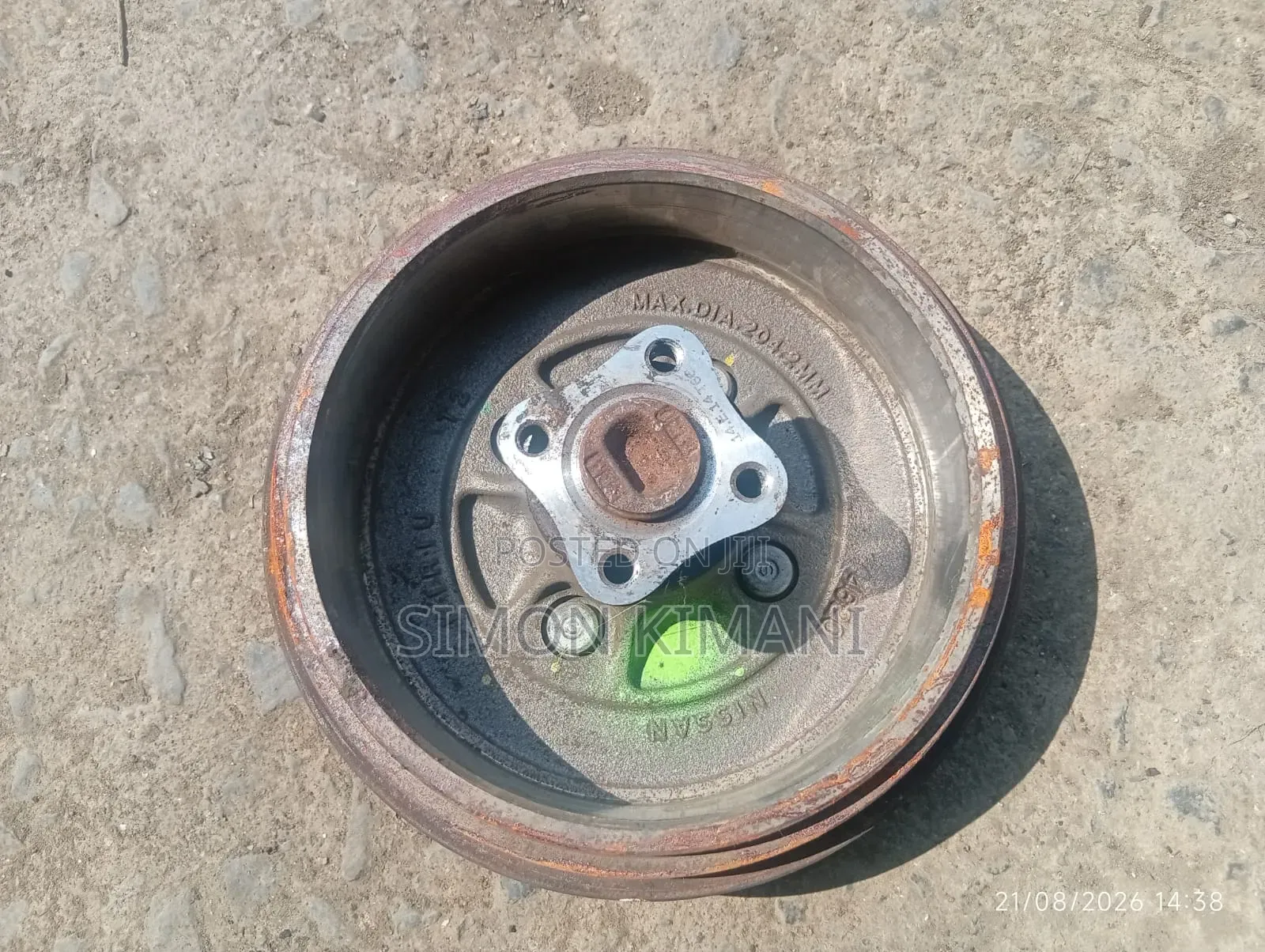 Rear Drum Nissan Note/March/Latio