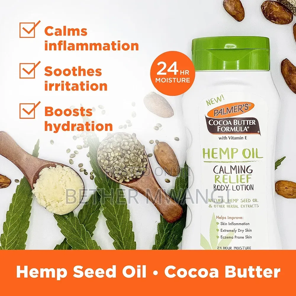 Palmer's Cocoa Butter Formula Hemp Oil Calming Relief Body Lotion