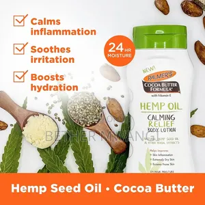 Palmer's Cocoa Butter Formula Hemp Oil Calming Relief Body Lotion