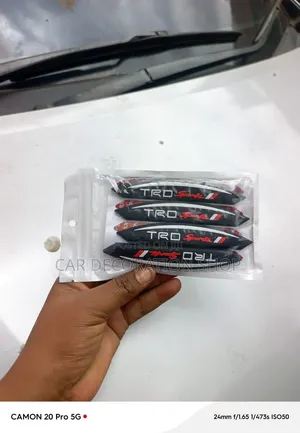 4pc Rubber TRD Antiscratch Car Door Edge Guard Protector