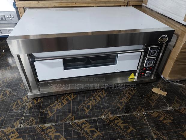 Stainless Steel Single Deck Electric Oven – 2 Trays