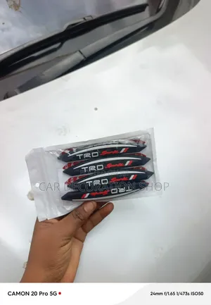 Sporty Performance Styled Accent Line TRD Door Guards