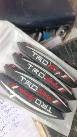 Sporty Performance Styled Accent Line TRD Door Guards