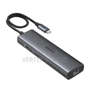 UGREEN CM512 6-in-1 USB-C Docking Station - Gray