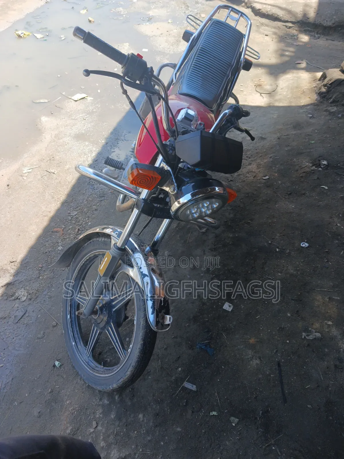Haojin HJ125F 2024 Red