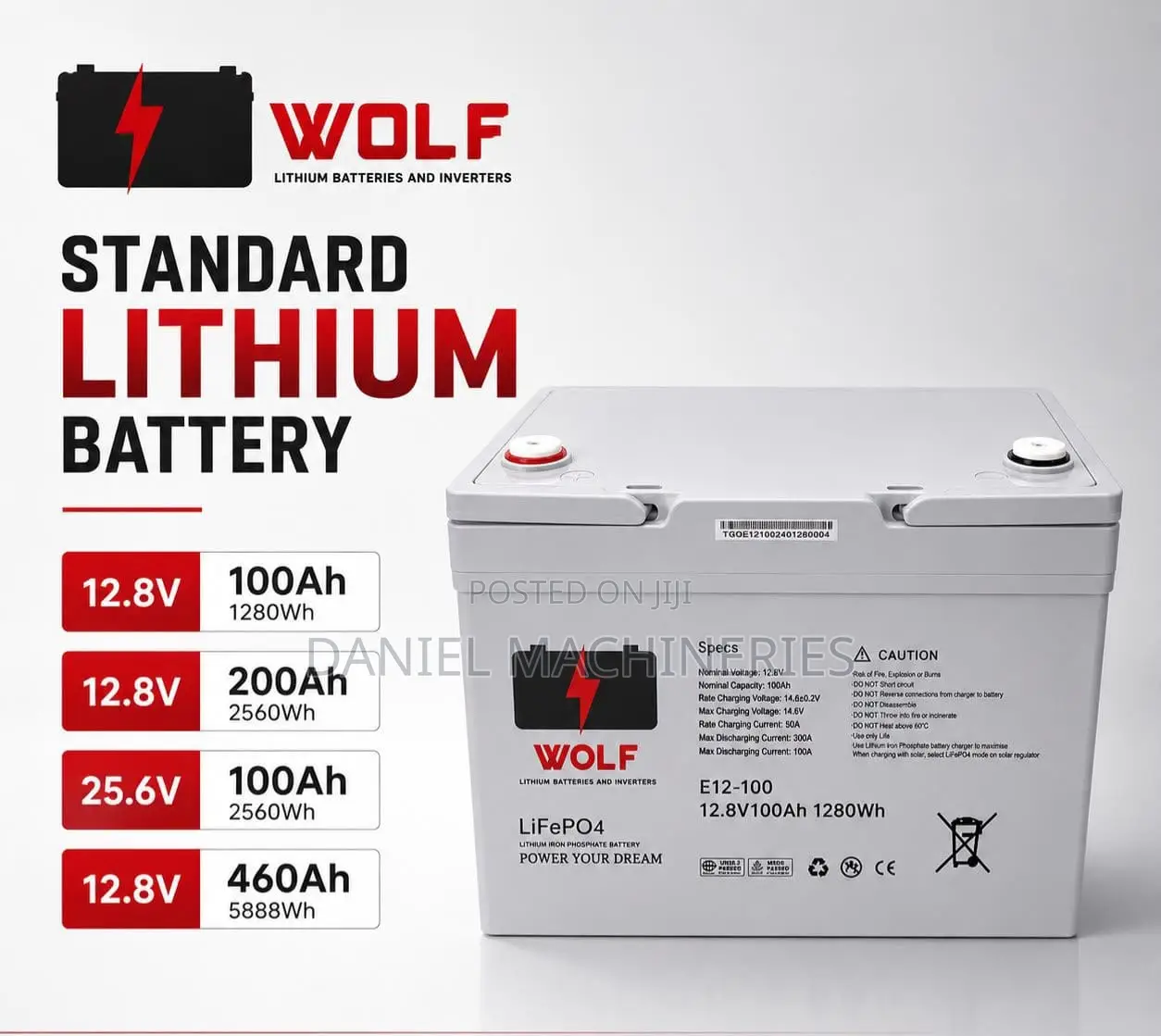Standard Lithium Battery