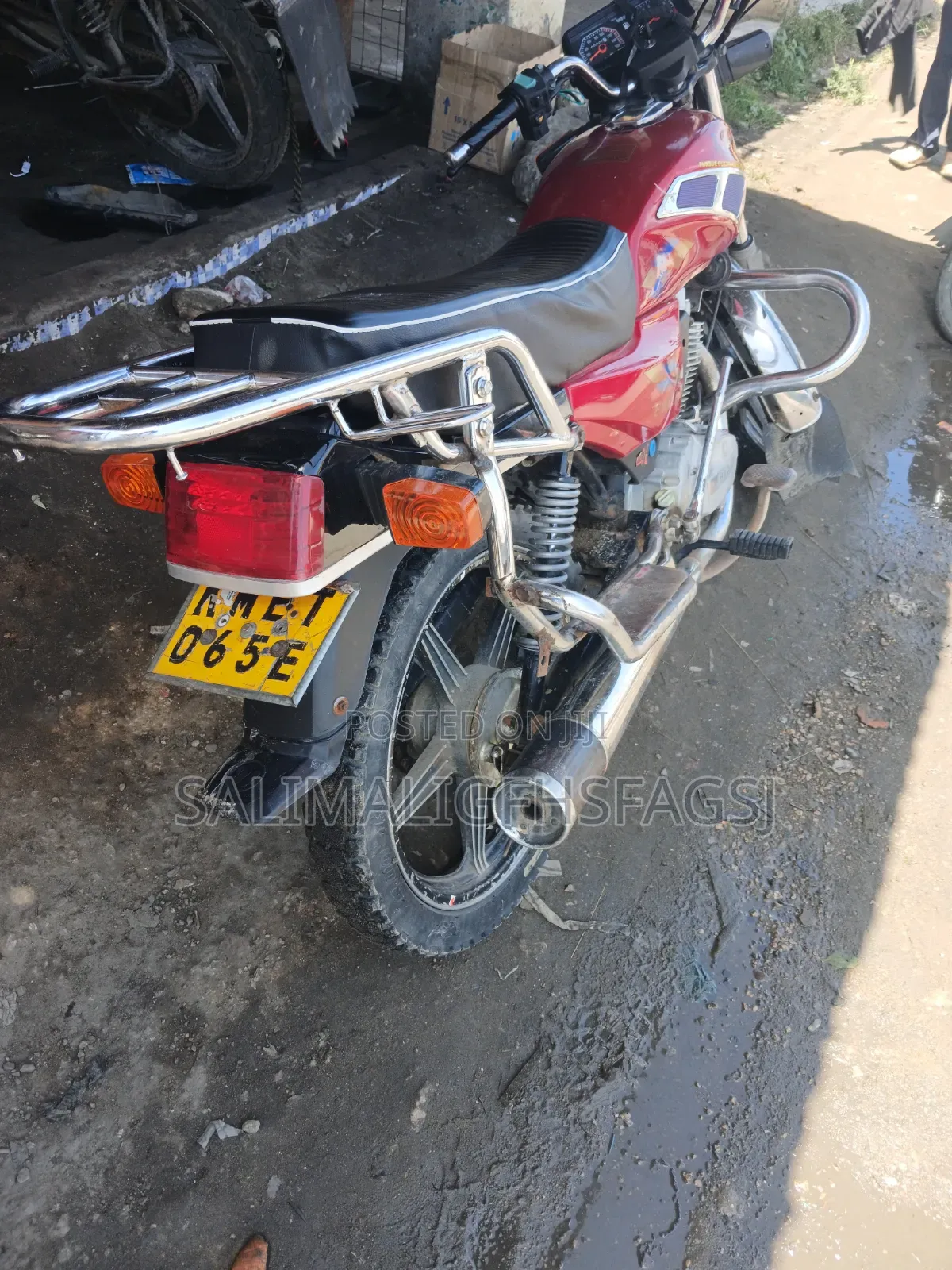 Haojin HJ125F 2024 Red