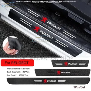 Peugeot Branded Door Entry Points Step Scratch,scuffs,dirt Protector