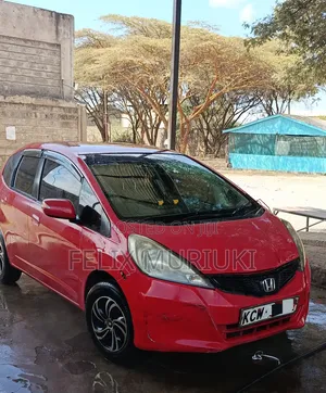 Honda Fit 2012 Red