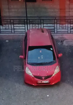 Honda Fit 2012 Red