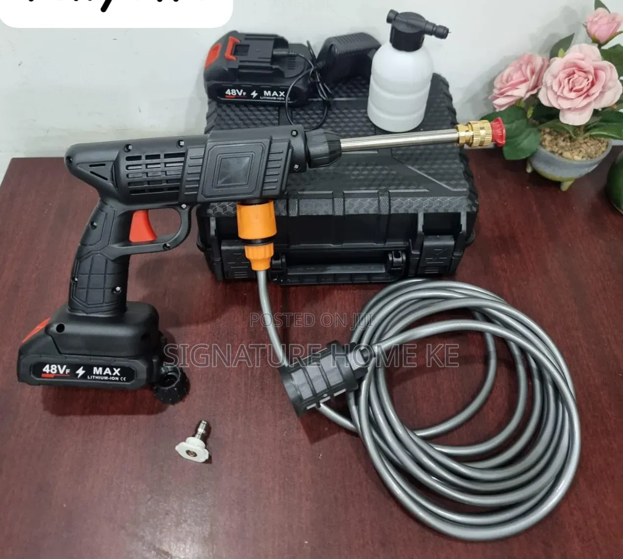 48V Portable Cordless Car Wash Machine
